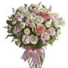 Soft pastel romance in a rounded bouquet-Cotton Candy is a flower arrangement