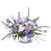 A collection of roses, Spring roses, lateral tulips, veronica, alstroemerias, mini carnations