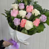 This Item includes Rose's and Greenery, Wrapped in Paper and a Matching