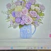 MIXED FLOWERS WITH DAISY PITCHER 