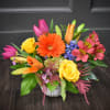 A vivid centerpiece that reads like a joyful exclamation - this mixed-color