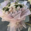 Indulge in pure romance with our Pink Pearl Reverie, a bouquet designed
