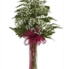 Beautiful bad vase with roses and fillers 
Standard 1 single
Rose 
Deluxe 2