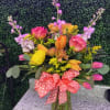 Such a bright and cheery arrangement! Perfect for an occasion you want