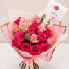 Designed with a curated selection of seasonal blooms for an elegant and