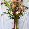 Vibrant palette of mixed florals 