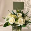 Designed with a curated selection of seasonal blooms for an elegant and