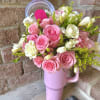 BEAUTIFUL CUP IN DIFFERENT COLORS, PLEASE SELECT YOU FLOWERS COLOR TO
