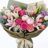 A lush, hand-tied Mother's Day bouquet that feels both sumptuous and personal-this