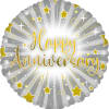 Festive 18" mylar balloon to add to your order. 