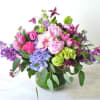 An arrangement fit for a Queen! Empress Garden features Dutch peonies, double