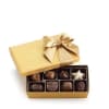 The Godiva&reg; Gold Ballotin contains Godiva's&reg; Signature assortment of classic Belgian chocolates.