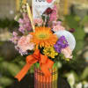 Reasonable flower substitutions may be made due to availability