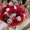 24 roses pink and red 
(Colors an be changed)