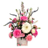 This flower arrangement puts the recipient first - she'll feel cherished by