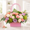 Soft and elegant Mother&rsquo;s Day floral purse designed to make her feel