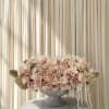 Blushing &amp; Blooming is a dreamy statement arrangement designed to feel soft