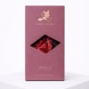 A bold yet romantic classic with a modern twist.
Rich, velvety dark chocolate