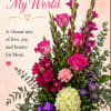 A bright, feminine bouquet that feels made for Mother's Day or any