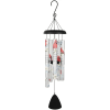 Our Picturesque Sonnet Chimes feature powder coated aluminum construction and UV printed