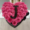 Make it personal, unforgettable, and effortlessly elegant. Our Initial Rose Heart Box