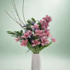 Spring vibes are here! This pretty pink and purple combo with funky