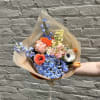 This fun, hand-wrapped bouquet is the perfect gift for your favorite UVA