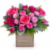 Everything's rosy with Teleflora's Radiantly Rosy Bouquet! Make their day sparkle with