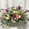 Introducing our stunning modern floral arrangement, an exquisite combination of pink, peach
