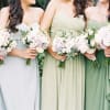 Our signature bridesmaid's bouquet will complement our bridal bouquet in an organic