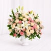 Soft, elegant, and full of grace, the Blush &amp; Ivory Tribute Bouquet
