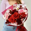 Mixed flowers bouquet, from romantic and gentle to an edgy and interesting