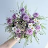 A flirty take on the standard rose bouquet.

*Vase not included