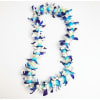 Single blue and white lei
(Only available for pick up June 4th 2026)
Please