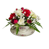 Sweet, charming, and full of timeless beauty, the Vintage Teacup Garden is