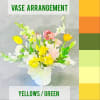 Designer will choose freshest blooms in this color palette to create a
