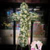The size of the cross is 48 x 28 arrangement has light
