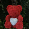 Red Rose bear super sized! Instagram worthy size! Hand crafted individual artificial