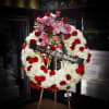 Wreath will be made similar to photo this size of the wreath