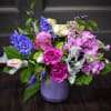 Our most popular color combination of flowers, shades of lavender and purple!