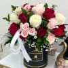 box mix of roses
