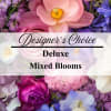 Mixed pastel flowers with 