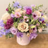 Soft blushy and springy floral arrangement for Mother&rsquo;s Day 2026