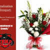 Congrats Bears! Celebrate your graduate with a Designer's Choice Red and White