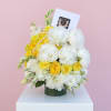 
Graceful, refined, and impossibly elegant. A sleek, sophisticated white arrangement that embodies