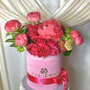 A luxurious floral box designed to celebrate Mom in the most elegant
