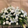 25 roses carnations lilys mums 