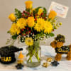 Elegant luxury yellow rose bouquets handcrafted with fresh premium flowers by Snyder