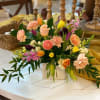 Colorful event arrangement