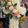 In loving memory of my parents. Mass flowers, burial site and celebration